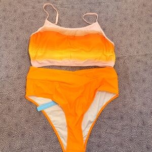 Multi Color, Two-Piece Swimsuit